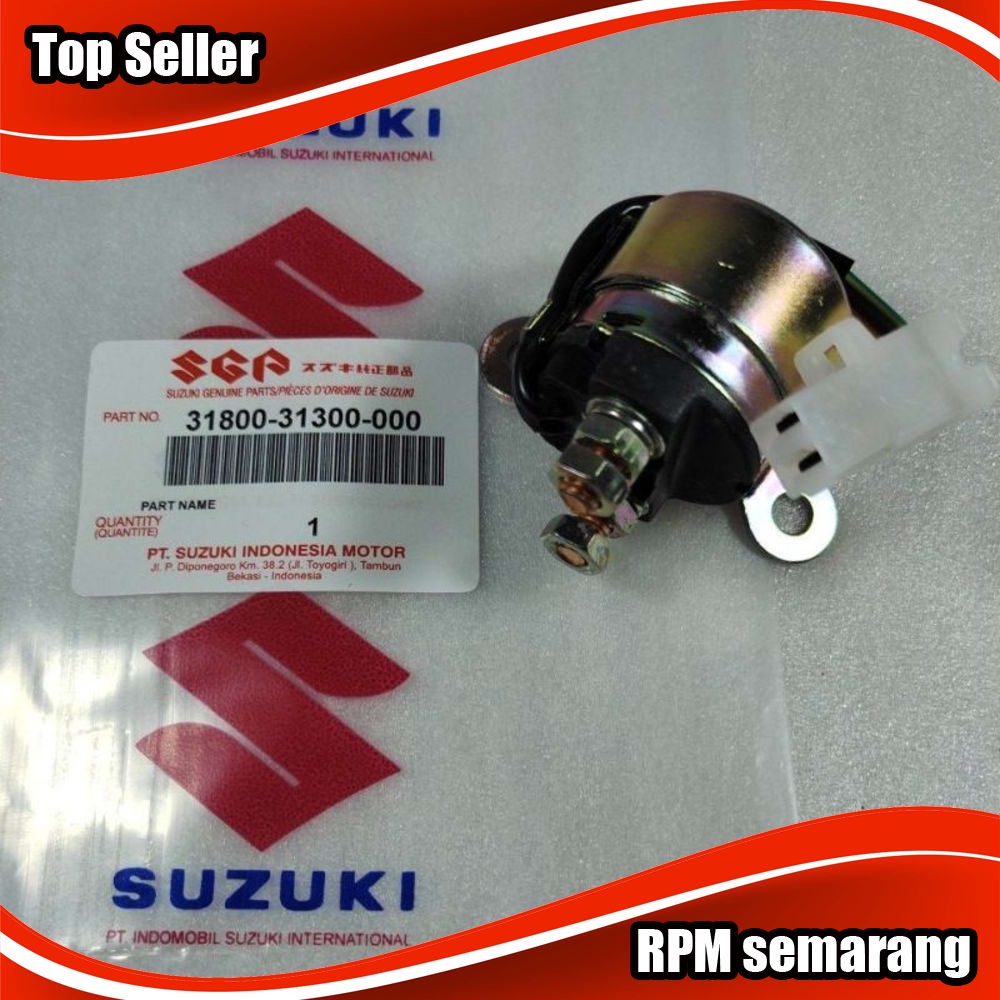 Bendik relay switch starter Suzuki RC100 - RC80 -Bravo-Sprinter -Tornado - Shogun kebo - Crystal Ori - Mph000835
