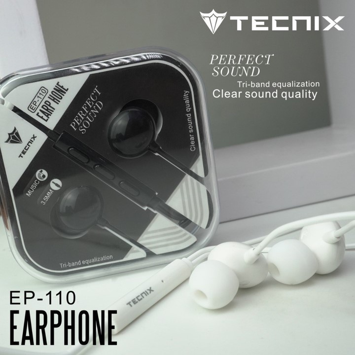 Headset Tecnix EP-110 Earphone / Handsfree Microphone EP110