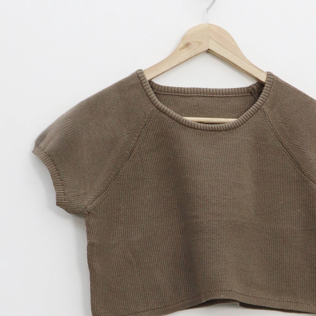 Mora crop knit top - Thejanclothes