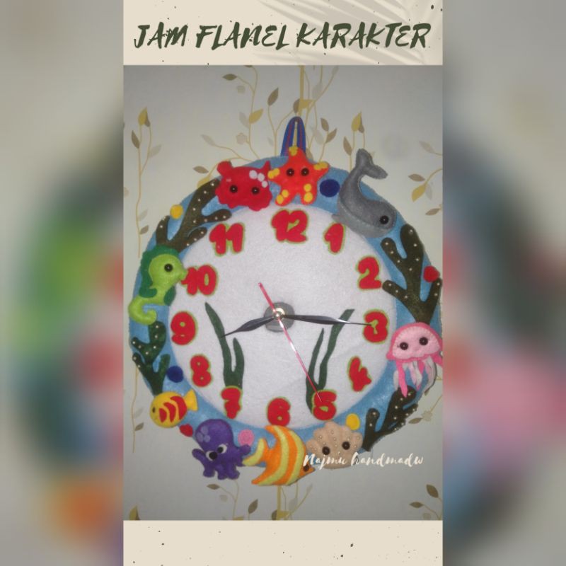 JAM FLANEL KARAKTER