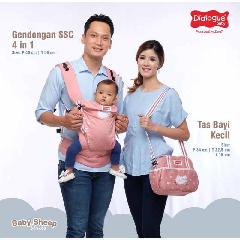 Dialogue Baby Gendongan SSC 4 Posisi Baby Sheep Series - DGG4316