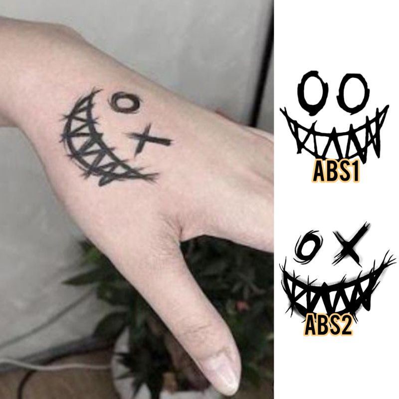 Tato Temporer Emoji Tato smile Tato senyum Tato meme Tato kecil Stiker Tato - ABS2