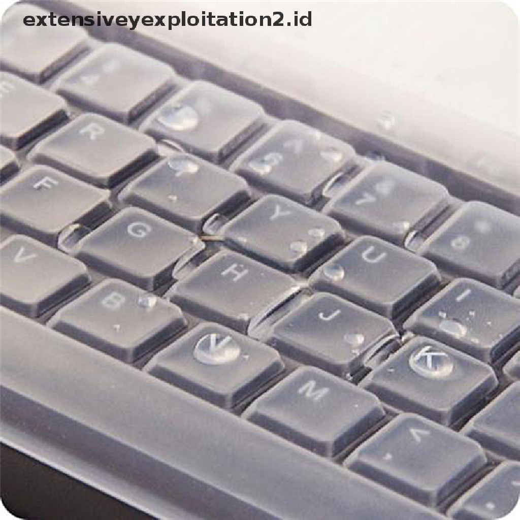 1pc Pelindung Kulit Cover Keyboard Komputer Desktop Universal