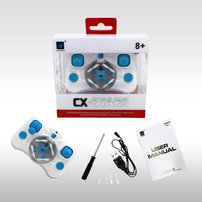 Drone D1 Ultra Mini Quadcopter 2.4G 4Ch CX stars cx-stars Jakartahobby