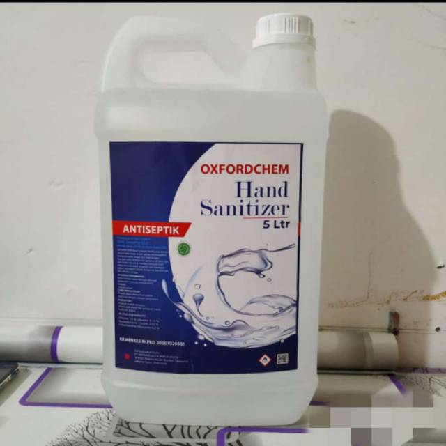 Hand Sanitizer 5 liter cair oxfordchem KEMENKES