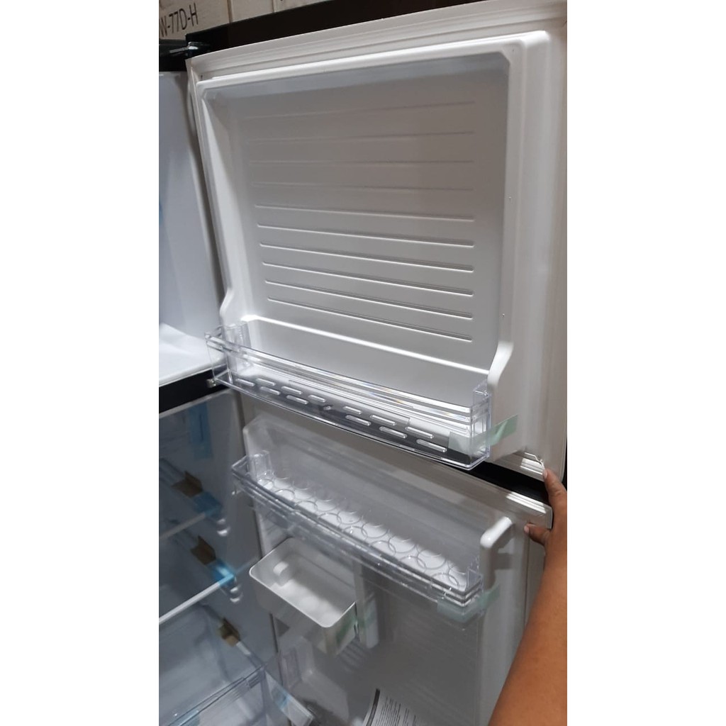 Kulkas 2 Pintu Aqua D270 WDS ASI BOX 220L Low Watt Tanpa Bunga Es