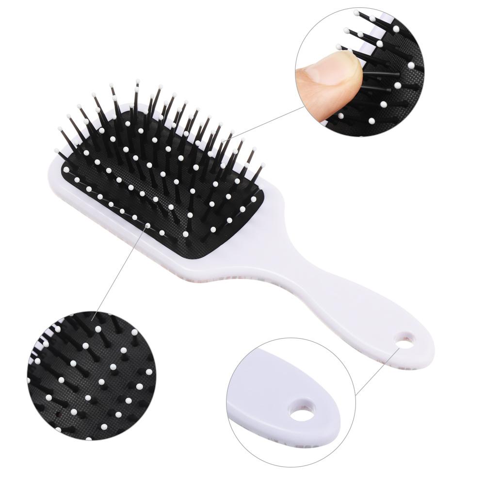 Preva Sisir Rambut Portable 3D Print Salon Hairdressing Massage Comb
