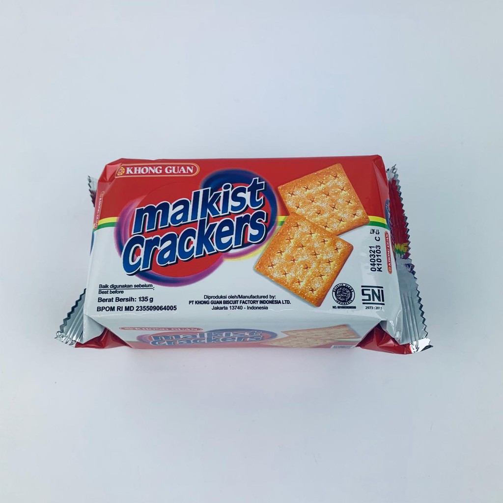 KHONG GUAN MALKIS / CRACKEERS / MALKIS ABON / MALKIST SEAWEED / 135g