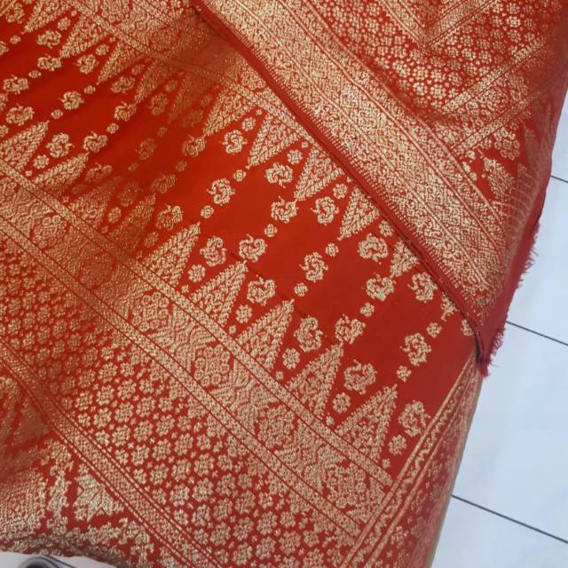 Suji palembang tenun tangan asli