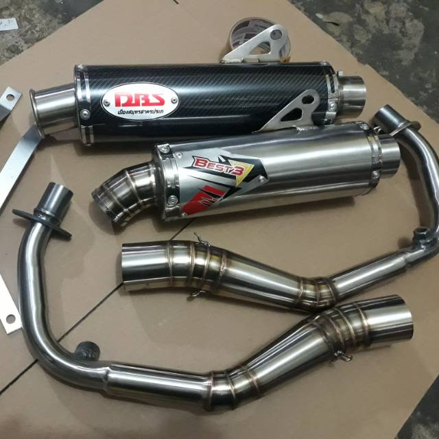 Knalpot best 3 for vespa matic