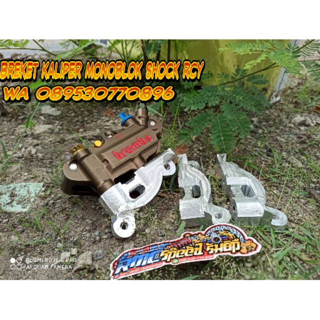 Breket Kaliper Monoblok Shock Rcy