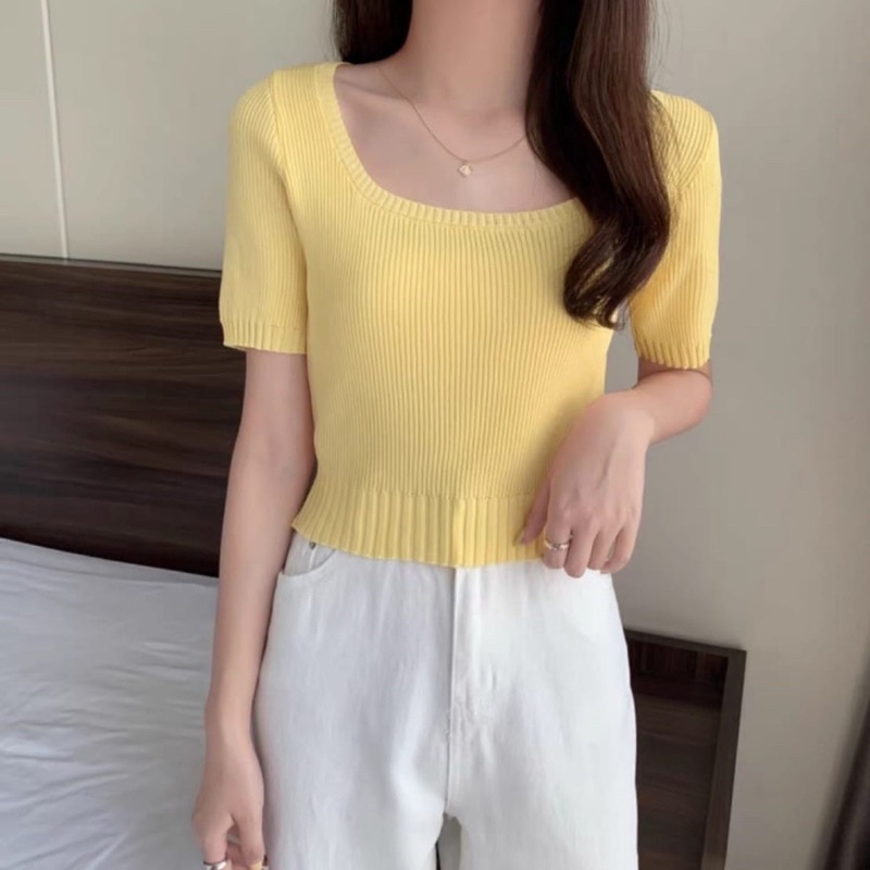 Vedo Knit crop top A201