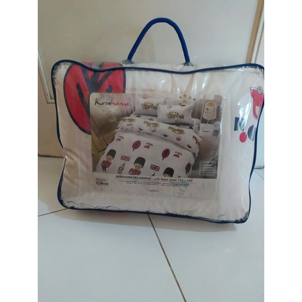 krishome bedcover set 120x200