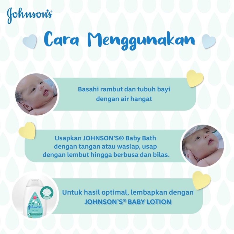 JOHNSON'S Baby Bath - Sabun Mandi Bayi 100ml