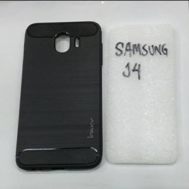 karet SAMSUNG J4 softcase ipaky SAMSUNG J4 silikon karet hitam