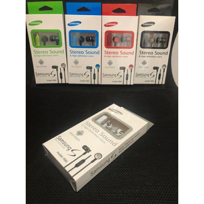 Headset/Hansfree/Earfone Samsung R80 mega Bass