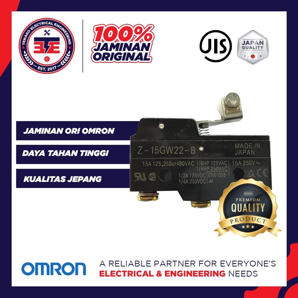 Jual OMRON Limit Switch Z15GW22B Shopee Indonesia