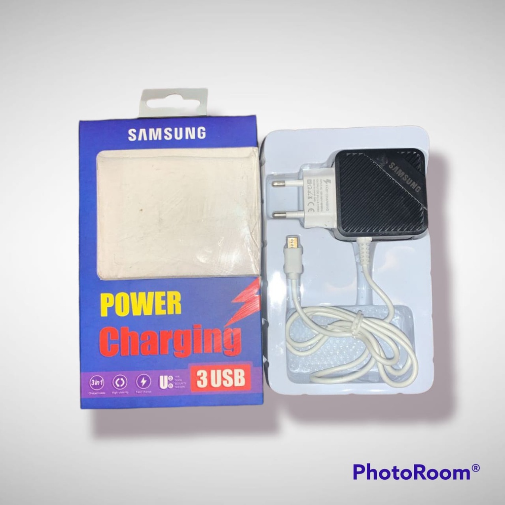 CHARGER SAMSUNG BRANDED 3.1A + 3 USB POWER CHARGING