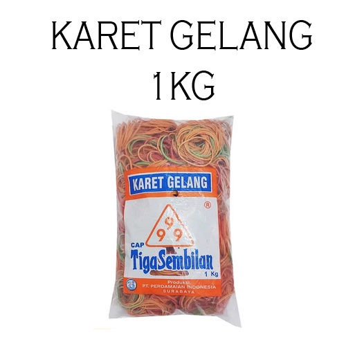 KARET GELANG Cap TIGA SEMBILAN 1KG