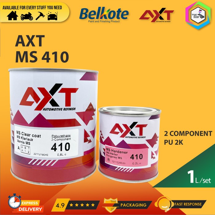 Clear Coat AXT MS 410 4:1 Belkote Pernis