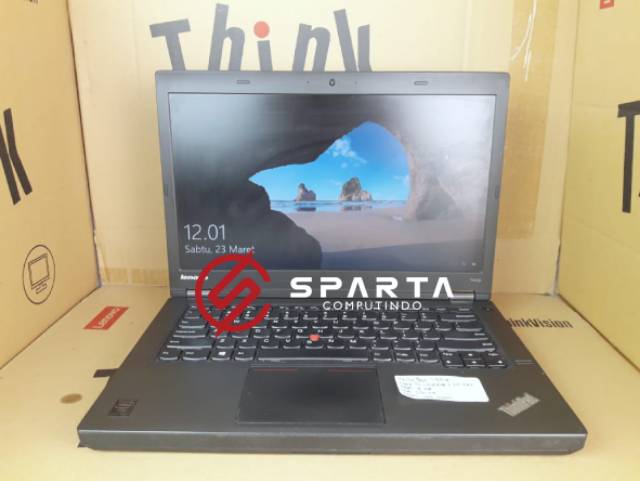 Laptop lenovo thinkpad T440p core i5 4300 ram 4gb hdd 500 gb