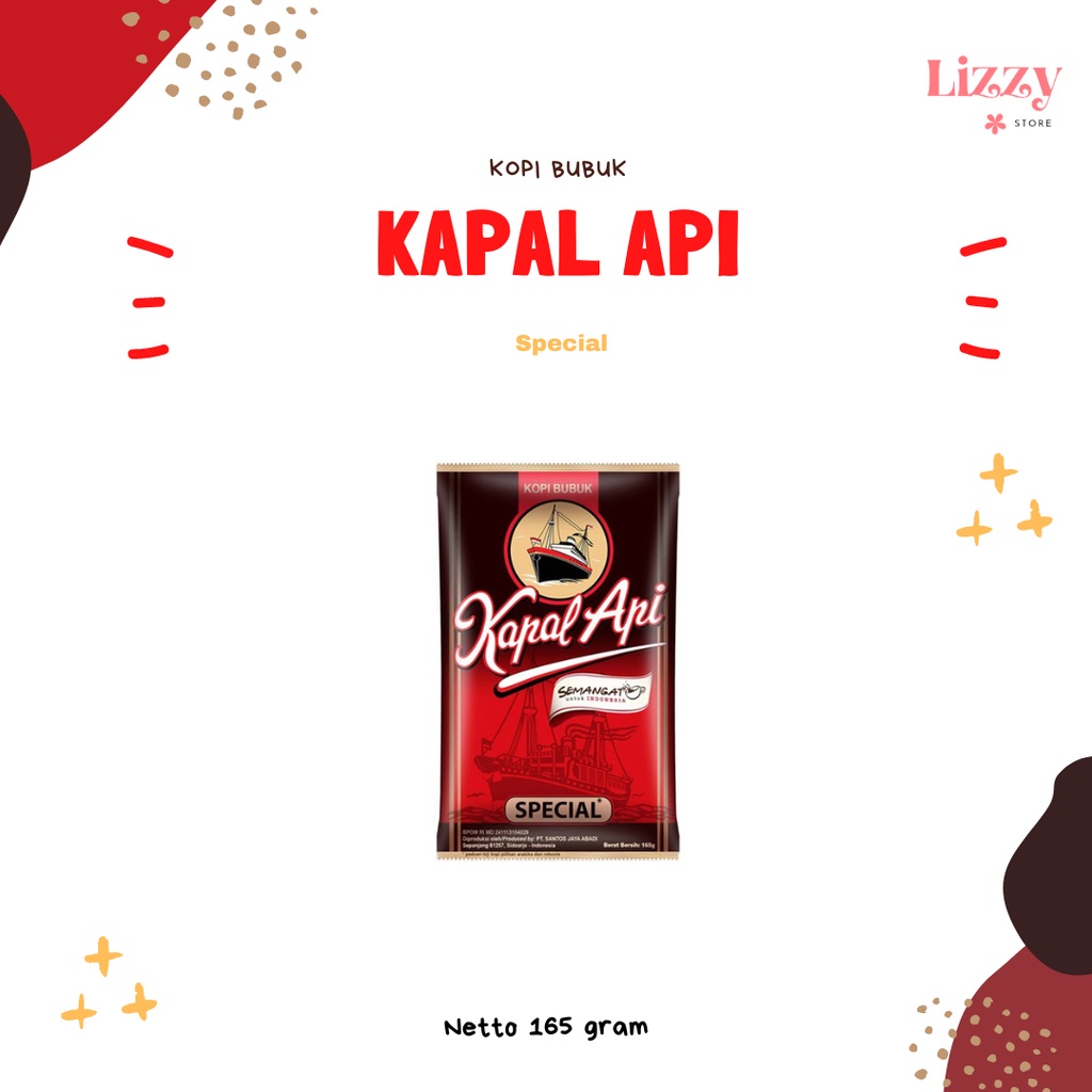 Jual Kopi Kapal Api Special Bubuk 165 Gram 65gr Shopee Indonesia