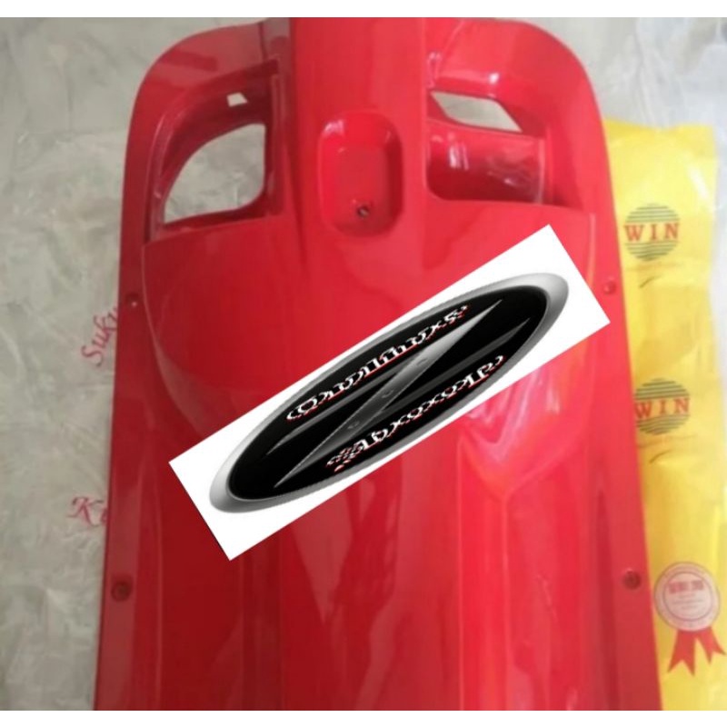 dasbor legshil kontak Scoopy all new esp tahun 2017 2018 merah