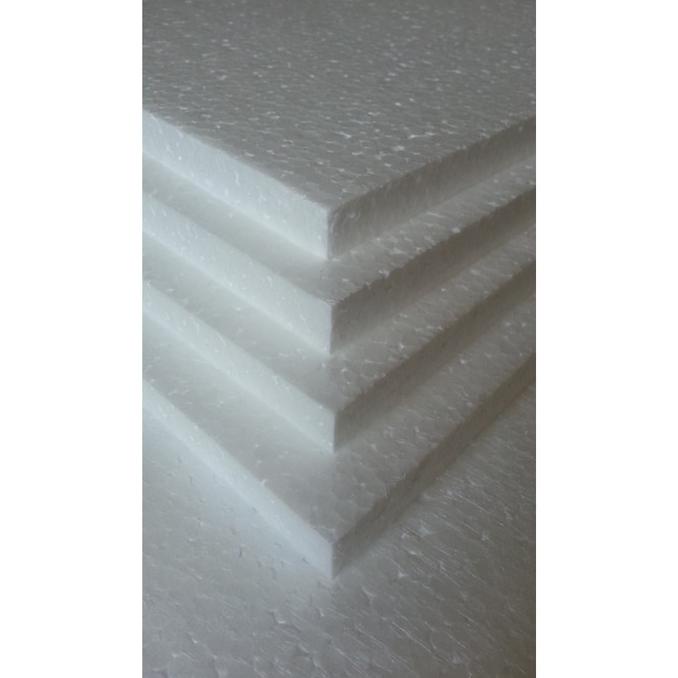 

] Styrofoam Lembaran / Stereofoam 100 x 50 x 4 cm /Gabus Lembaran (SOFT)