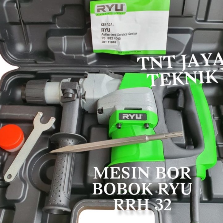 RYU RRH 32 MESIN BOR BOBOK BETON / ROTARY HAMMER RYU RRH32 / ROTARY BOBOK RYU