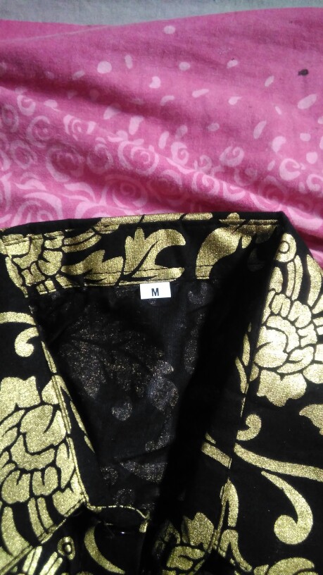 Batik Couple Keluarga Sania Ruffle Ori Ndoro Jowi Dnt Motif Prada Bakung