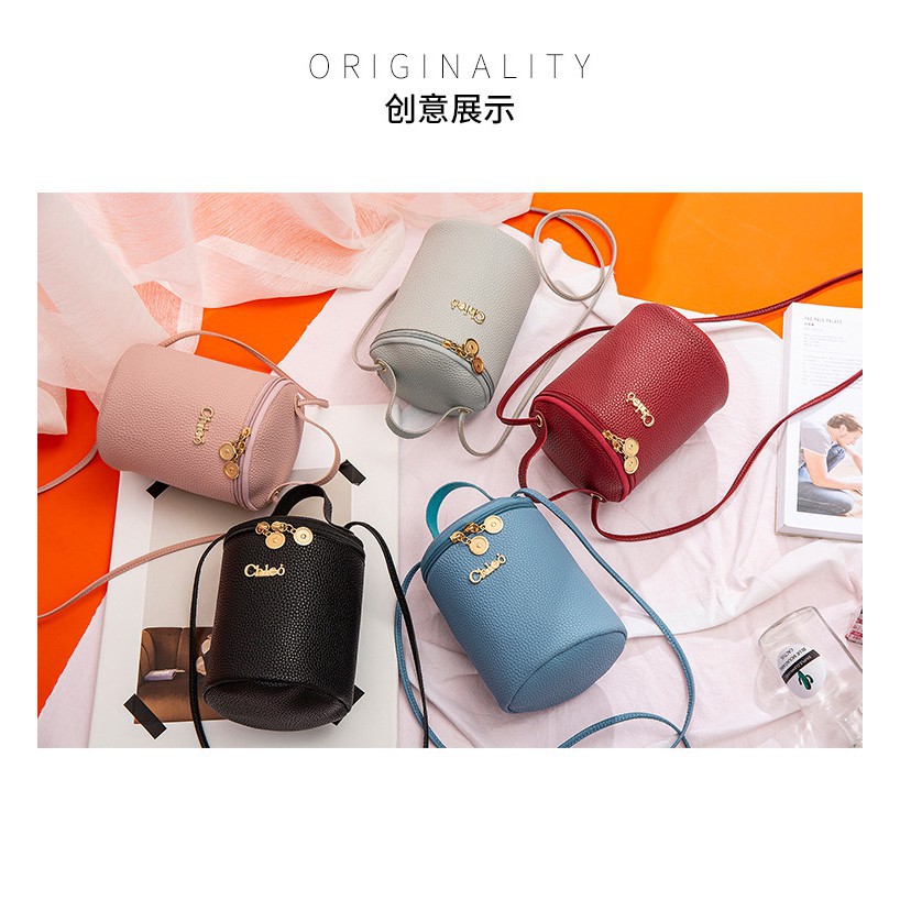 Tas Selempang Wanita Model Tabung / Tas Wanita Yashinao (130gr)