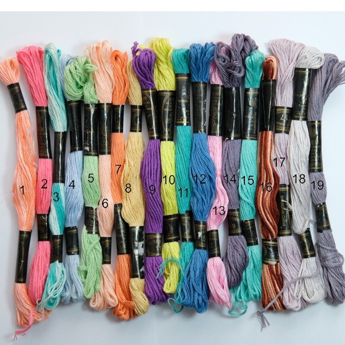 BENANG SULAM ANEKA WARNA