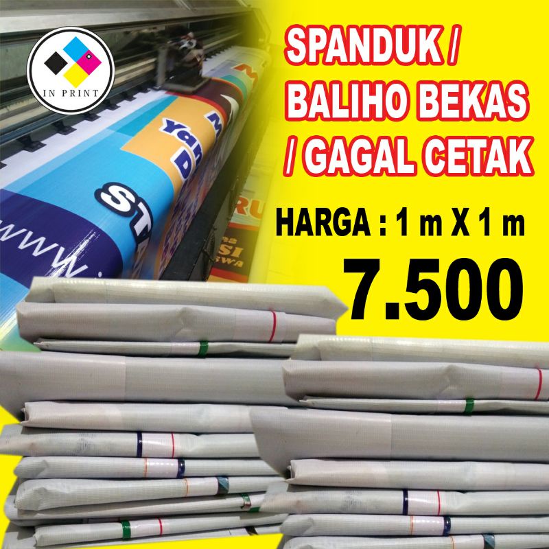spanduk bekas 5x1 spanduk gagal cetak baliho banersepanduk 5x1