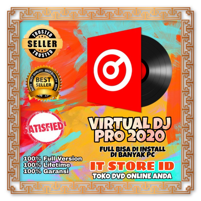 Virtual DJ Pro 2020 Lisensi Full Forever DVD