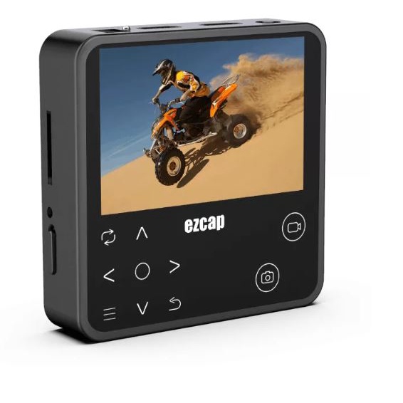 Hdtv sdi bnc recorder ezcap 3.5&quot; lcd display 1080p 2k 60hz with sd card audio 3.5mm ezcap275 275