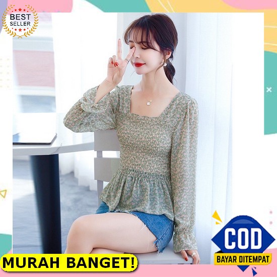 Kohzen - Zec Ootd Wanita Kemeja Hashi / Kemeja Tokyo / Kemeja Wanita Keluaran Terbaru / Kemeja Model