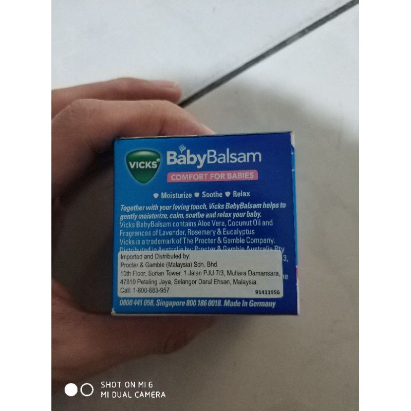 Vicks Baby Balsam 50 g - Balsam Bayi