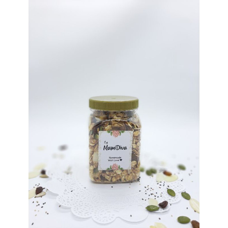 

Healthy Homemade Granola by MamiDiva / isi 180 gr