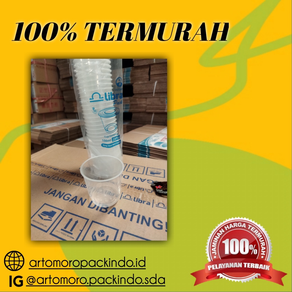 

Cup Puding 150 ML LIBRA / Thinwall 150 ml