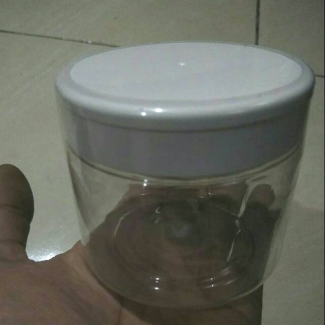 

Plastik segel pot pet 250 grm