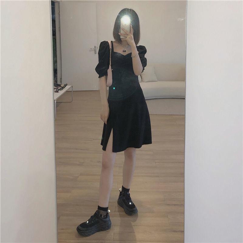 (S-XL) LMB REALPICT IMPOR SUPER COMFY LONG MINI DRESS WANITA