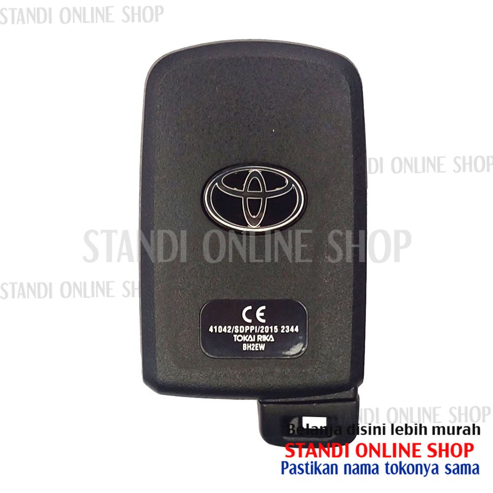 Remote Set Komplit Kunci Smartkey Toyota New Voxy Original