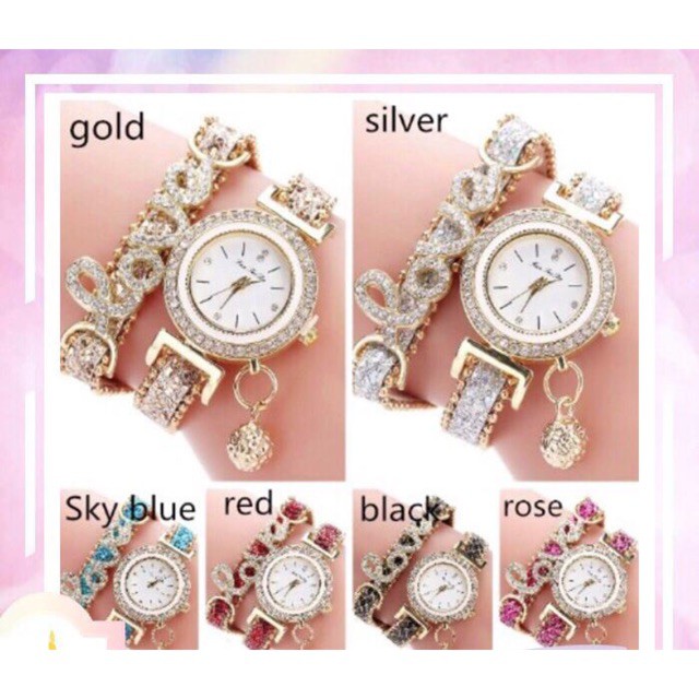 SP Jam Geneva Love jam fashion, jam analog jam tangan geneva