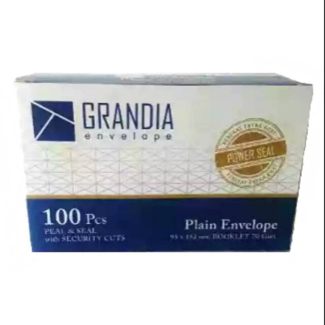 

Amplop polos plus perekat isi 100 pcs