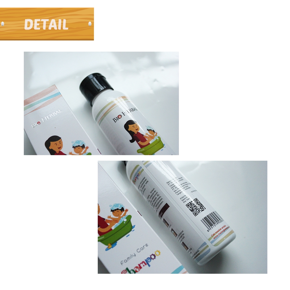 Bio Herbal Family Care Shampoo Penghilang Kutu Rambut Bau Kepala Ketombe Telor Kutu Ampuh Bersih Lembut Wangi