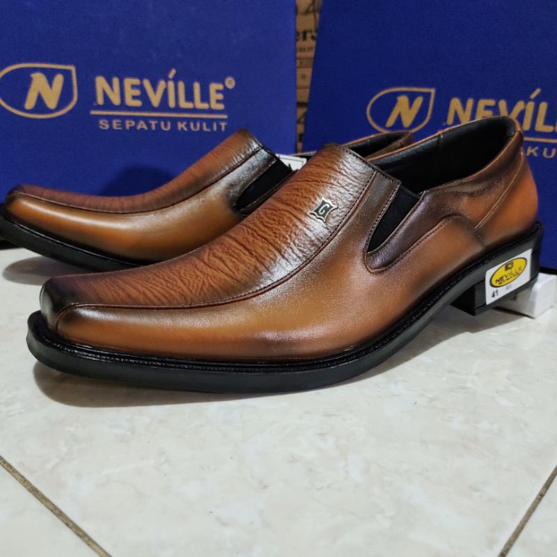 Sepatu Kantoran Pantofel Pria Kulit Asli Cocok Buat Acara Formal/Pantopel Kulit Asli Full 100% NV22