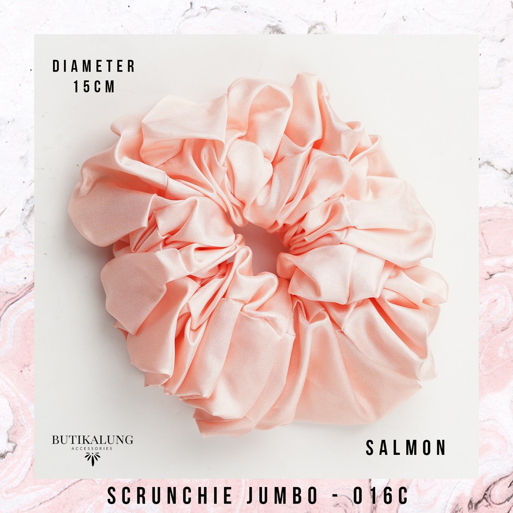 Ikat Rambut Scrunchie Kunciran Kuncir Hijab 016