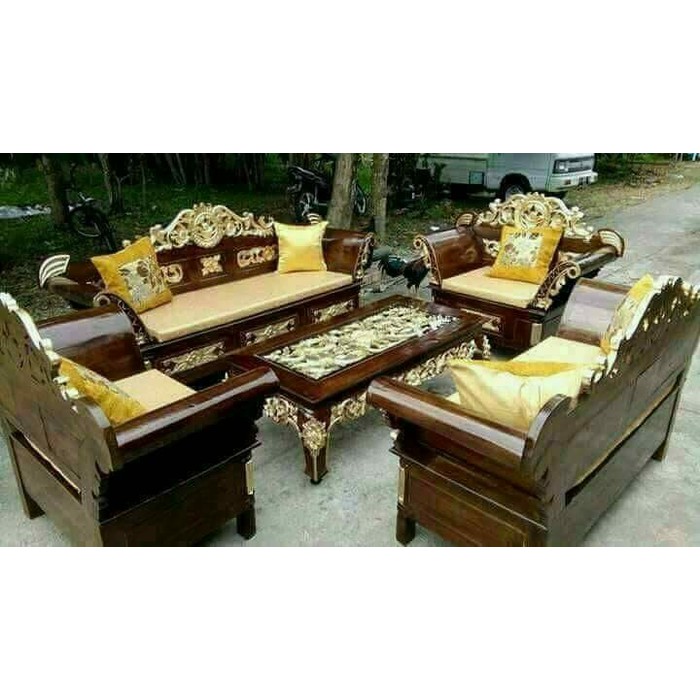 Kursi tamu minimalis kursi jati meja kursi kartini