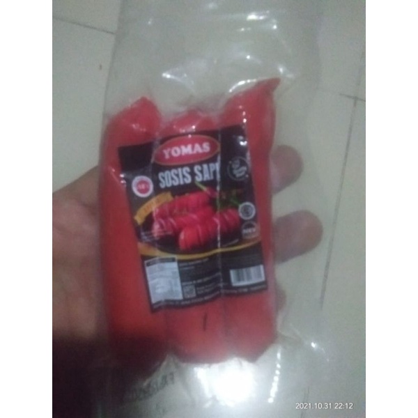 

Yomas Sosis Sapi Merah isi 3