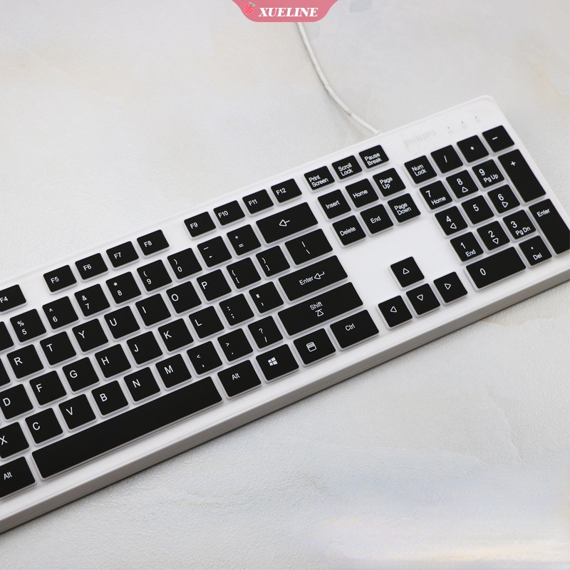 Cover Pelindung Keyboard Bahan Silikon Anti Air Untuk PHILIPS 15 Inch